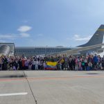 En vuelo humanitario llegaron este jueves al país 116 colombianos procedentes del Líbano