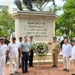 Policía Metropolitana de Santa Marta participó en la ofrenda floral en conmemoración al “día del veterano”